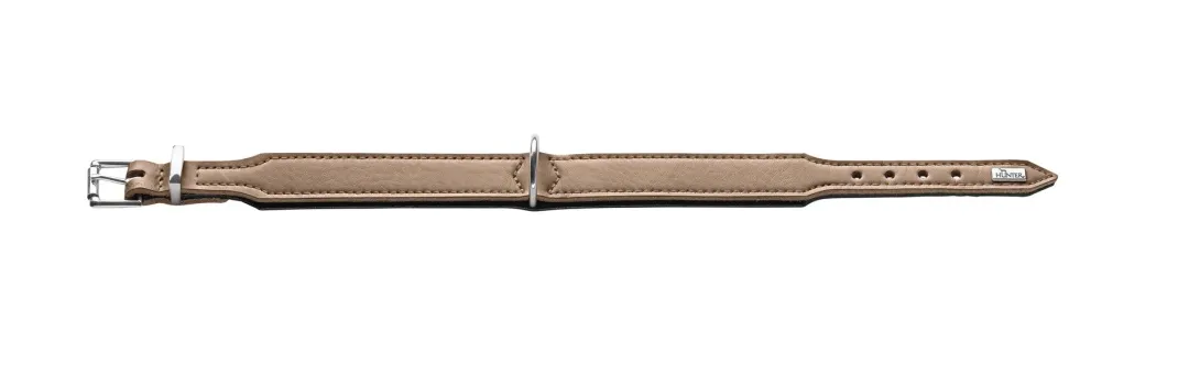 Discount Basic halsbånd str.32 Stone - 24,0-28,5 cm Hvalpehalsbånd - Bløde Og Sikre Halsbånd Med Perfekt Pasform Til Din Hvalp|Hundehalsbånd Med Stil - Komfort Og Sikkerhed Til Din Hund