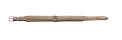 Clearance Basic halsbånd str.65 Stone - 51,0-58,5 cm Hvalpehalsbånd - Bløde Og Sikre Halsbånd Med Perfekt Pasform Til Din Hvalp|Hundehalsbånd Med Stil - Komfort Og Sikkerhed Til Din Hund