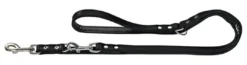 Hot Basic Line 13 mm Sort Hundesnor I Mange Varianter Og Materialer|Hundesnor Til Hvalpe