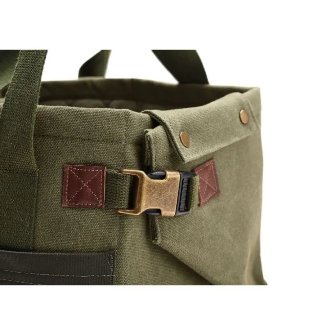 Best Bæretaske/Tæppe Madison Khaki Transport Og Adgang Til Hvalpe - Tryg Og Nem Hverdag|Transport Og Adgang For Hunde - Tryg Og Nem Hverdag