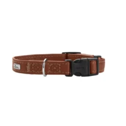 Discount Canadian UP Halsbånd Cognac XXS-XS 16-22 Hvalpehalsbånd - Bløde Og Sikre Halsbånd Med Perfekt Pasform Til Din Hvalp|Hundehalsbånd Med Stil - Komfort Og Sikkerhed Til Din Hund