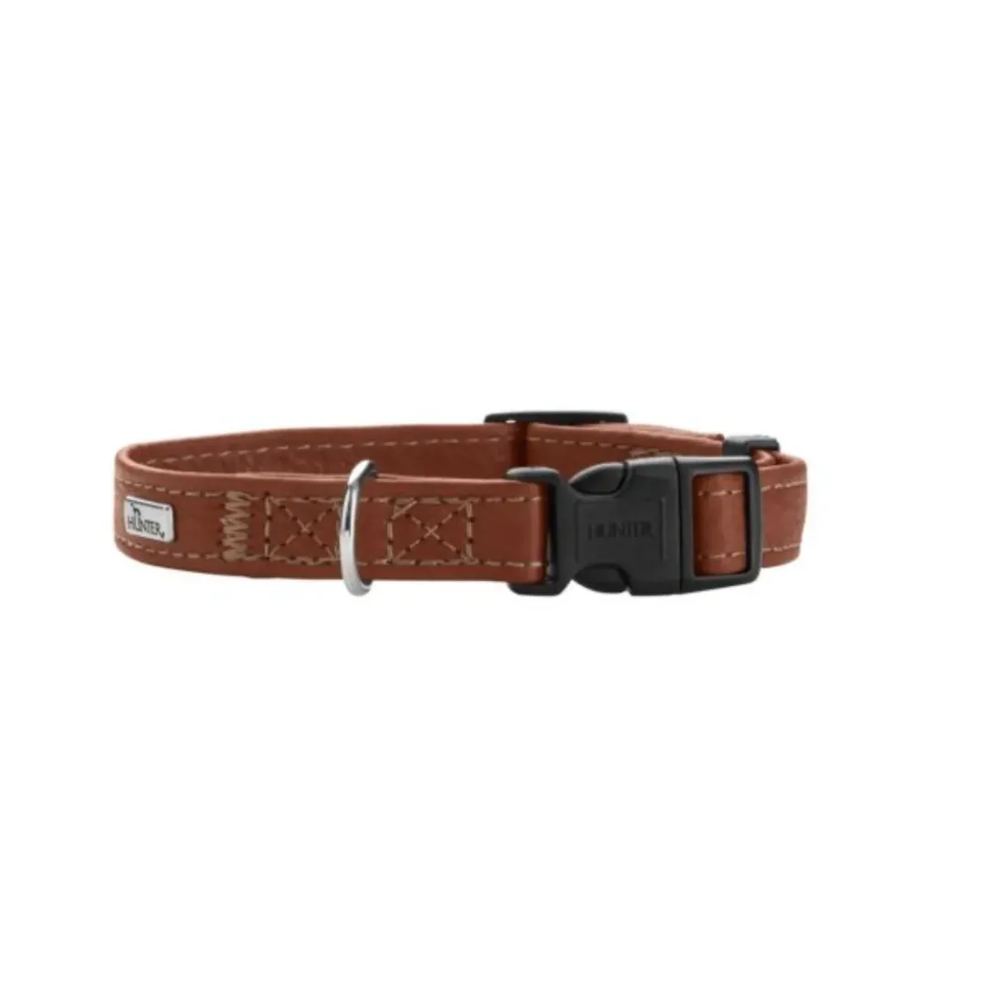 Outlet Canadian UP Halsbånd Cognac XS-S 25-35 Hvalpehalsbånd - Bløde Og Sikre Halsbånd Med Perfekt Pasform Til Din Hvalp|Hundehalsbånd Med Stil - Komfort Og Sikkerhed Til Din Hund