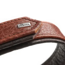 Outlet Cody 50 Cognac Mørkebrun hundehalsbånd - 37-43 cm Hvalpehalsbånd - Bløde Og Sikre Halsbånd Med Perfekt Pasform Til Din Hvalp|Hundehalsbånd Med Stil - Komfort Og Sikkerhed Til Din Hund