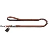 New Cody Cognac Mørkebrun 3-trins hundeline 15/200 Hundesnor I Mange Varianter Og Materialer|Hundesnor Til Hvalpe