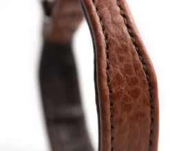 Discount Cody Petit 30 Cognac Mørkebrun hundehalsbånd Hvalpehalsbånd - Bløde Og Sikre Halsbånd Med Perfekt Pasform Til Din Hvalp|Hundehalsbånd Med Stil - Komfort Og Sikkerhed Til Din Hund