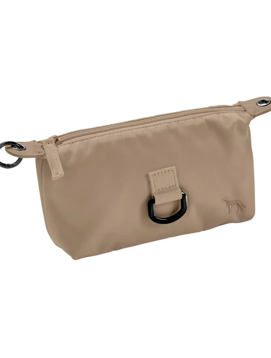 Outlet Crossbody taske Charlotte i grå Hunter Tasker I Læder|Tilbehør Til Hund - Alt Til En Glad Og Tryg Hverdag For Din Bedste Ven