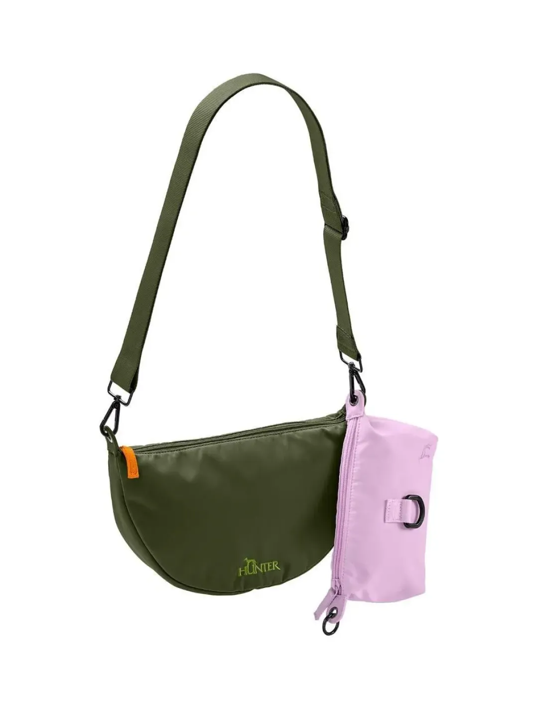 Outlet Crossbody taske Charlotte i grøn Hunter Tasker I Læder|Tilbehør Til Hund - Alt Til En Glad Og Tryg Hverdag For Din Bedste Ven