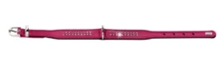 Diamond petit halsbånd str.32 Pink - 24-28 cm Hvalpehalsbånd - Bløde Og Sikre Halsbånd Med Perfekt Pasform Til Din Hvalp|Hundehalsbånd Med Stil - Komfort Og Sikkerhed Til Din Hund