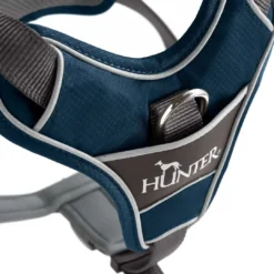 Clearance Divo hundesele L-XL petrol/grå just mave 79-107 cm - Ergonomisk komfort og refleks Hvalpeseler - Bløde Justerbare Seler Der Giver Din Hvalp Tryghed Og Støtte På Turen|Hundeseler Til Alle Behov Og Hundestørrelser