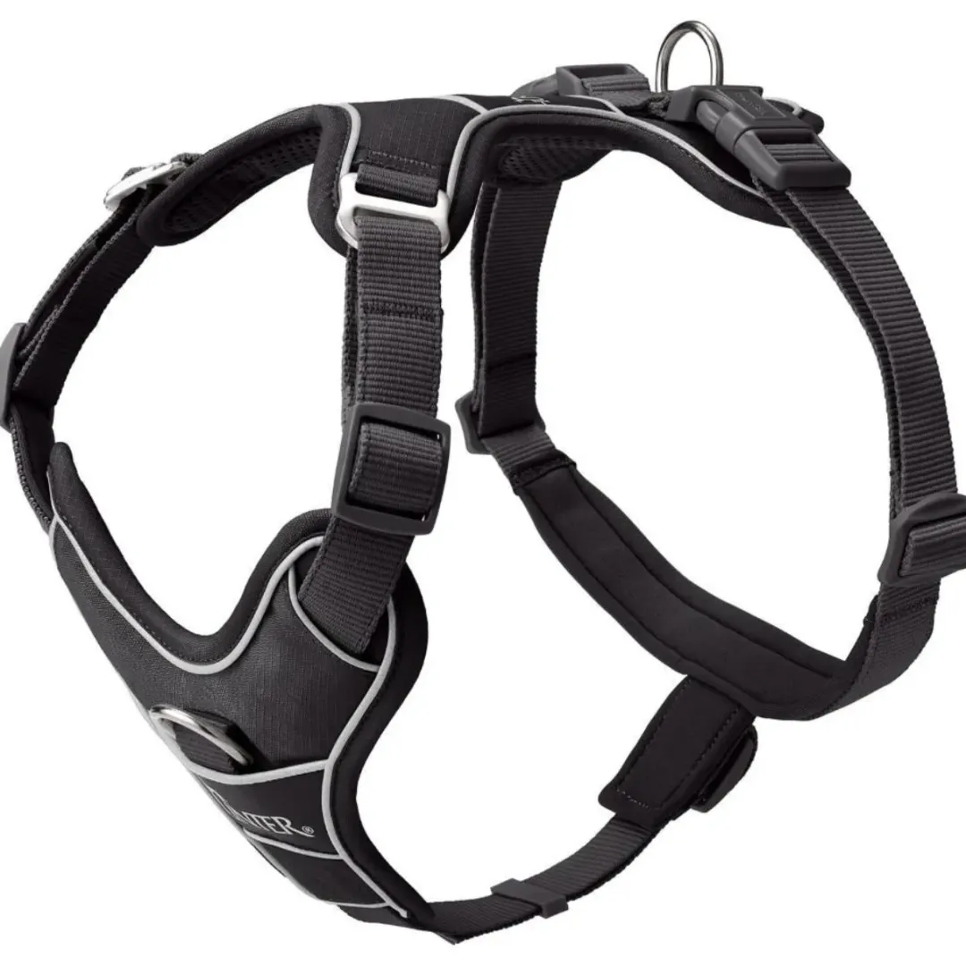 Clearance Divo Up hundesele L sort just mave 72-100 cm - Robust støtte og tryg kontrol Hvalpeseler - Bløde Justerbare Seler Der Giver Din Hvalp Tryghed Og Støtte På Turen|Hundeseler Til Alle Behov Og Hundestørrelser
