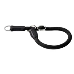 Online Dressurhalsbånd med stopring 55/10 Sort - klassisk hundehalsbånd i læder Hvalpehalsbånd - Bløde Og Sikre Halsbånd Med Perfekt Pasform Til Din Hvalp|Hundehalsbånd Med Stil - Komfort Og Sikkerhed Til Din Hund