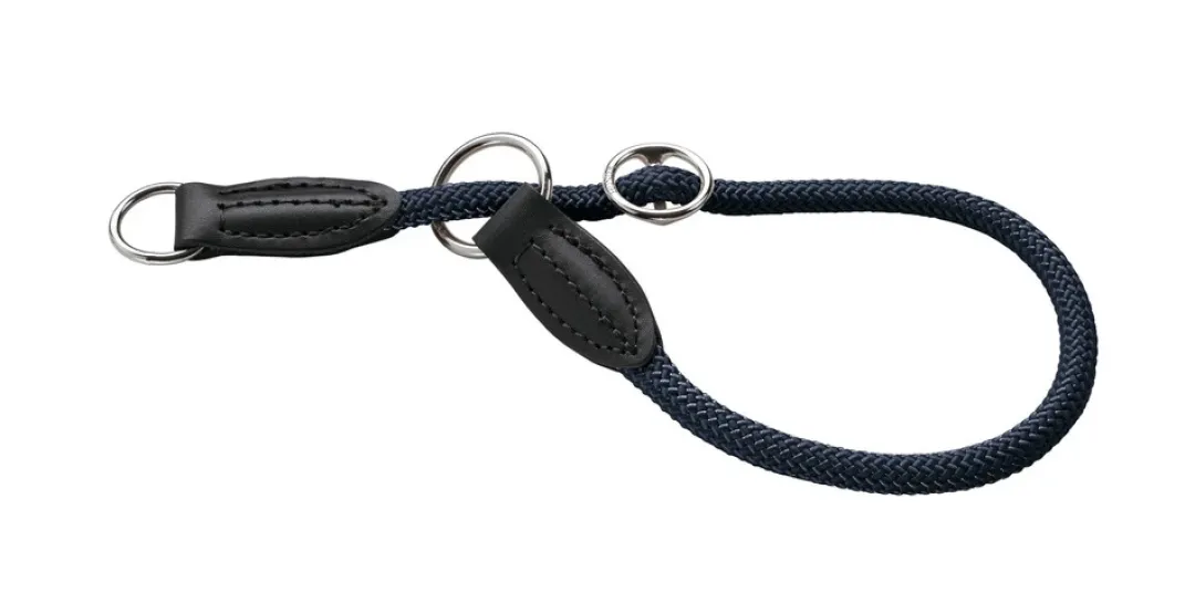 New Eiby Freestyle Blå S-M - reflekterende detaljer til aftenture Hvalpehalsbånd - Bløde Og Sikre Halsbånd Med Perfekt Pasform Til Din Hvalp|Hundehalsbånd Med Stil - Komfort Og Sikkerhed Til Din Hund