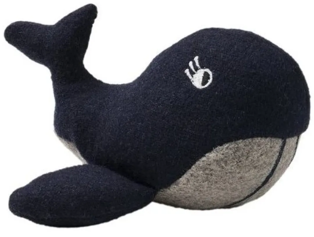 Best Eiby Hval M - bamse til mellemstore hunde Hundelegetøj Til Alle Hunde Leg Og Aktivering Året Rundt|Legetøj Til Hvalpe - Sjov Leg, Aktivering Og Tryghed Fra Første Dag