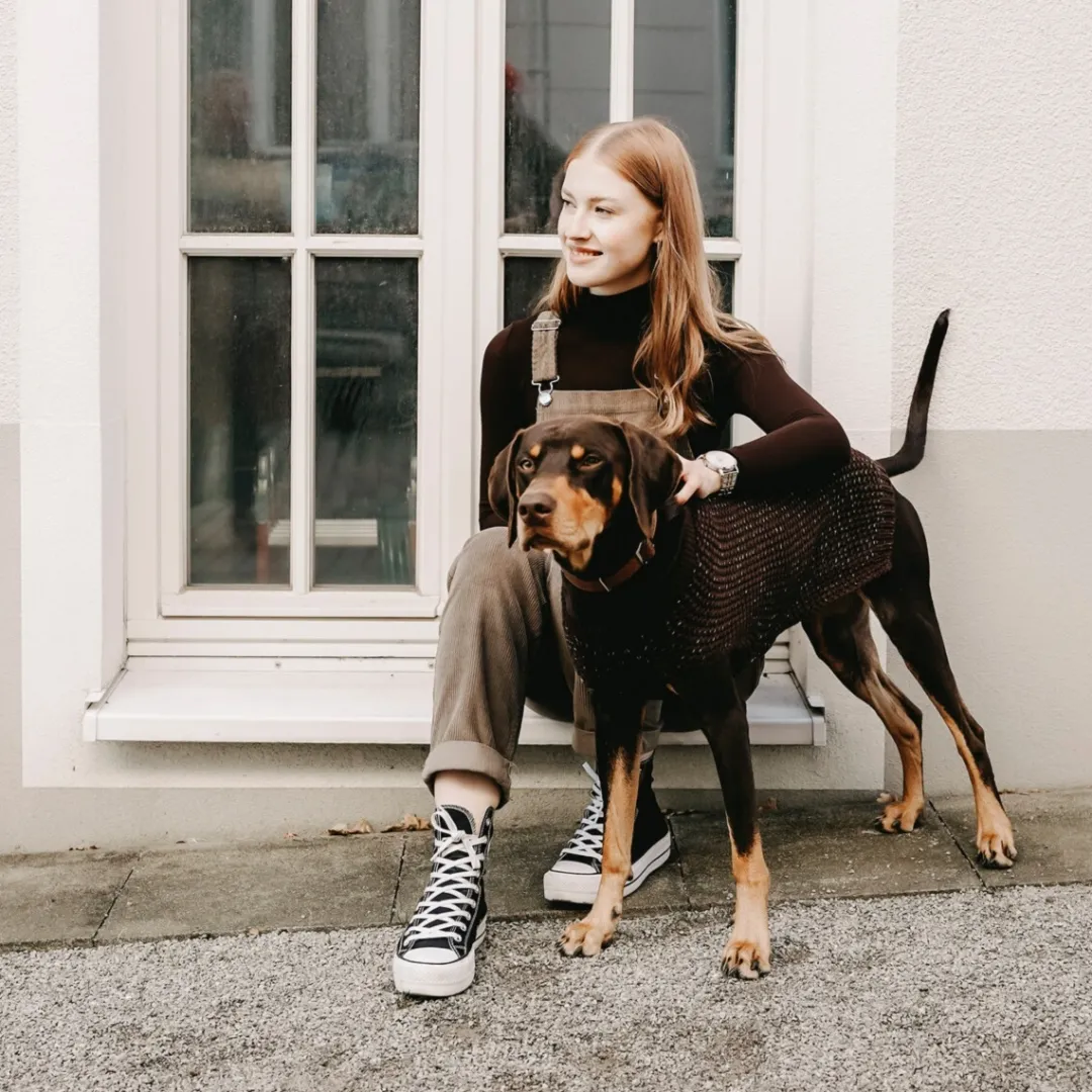 Online Finja pullover strik Mørkebrun str 60 Hundetøj Til Hvalpe - Varme Dækkener Og Sko Til Trygge Gåture|Hundetøj Til Alle Hunde Med Varme Dækkener Og Sko