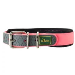 Discount Halsbånd Convenience 45 NeonPink - 33-40 cm Hvalpehalsbånd - Bløde Og Sikre Halsbånd Med Perfekt Pasform Til Din Hvalp|Hundehalsbånd Med Stil - Komfort Og Sikkerhed Til Din Hund