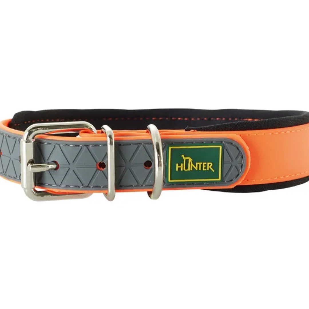 Halsbånd Convenience 40 Orange - 29-35 cm Hvalpehalsbånd - Bløde Og Sikre Halsbånd Med Perfekt Pasform Til Din Hvalp|Hundehalsbånd Med Stil - Komfort Og Sikkerhed Til Din Hund