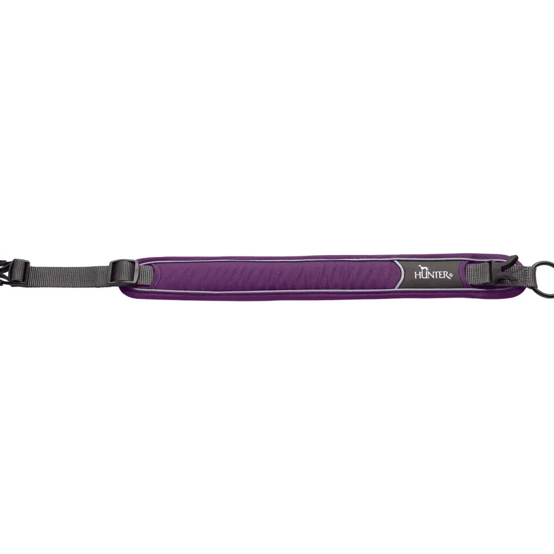 Hot Halsbånd Divo S Violet/Grå - justerbart hundehalsbånd (25-35 cm, B 4 cm) Hvalpehalsbånd - Bløde Og Sikre Halsbånd Med Perfekt Pasform Til Din Hvalp|Hundehalsbånd Med Stil - Komfort Og Sikkerhed Til Din Hund