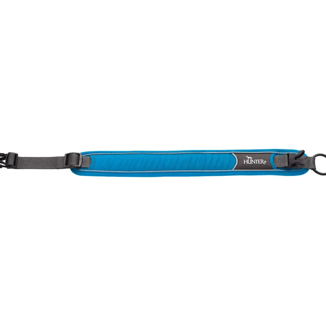 Best Halsbånd Divo XL Lyseblå/Grå - justerbart hundehalsbånd (55-65 cm, B 5,5 cm) Hvalpehalsbånd - Bløde Og Sikre Halsbånd Med Perfekt Pasform Til Din Hvalp|Hundehalsbånd Med Stil - Komfort Og Sikkerhed Til Din Hund