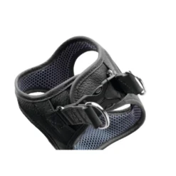 Discount Hilo læder hundesele sort XXS/XS - hals 30-34 cm Hvalpeseler - Bløde Justerbare Seler Der Giver Din Hvalp Tryghed Og Støtte På Turen|Hundeseler Til Alle Behov Og Hundestørrelser