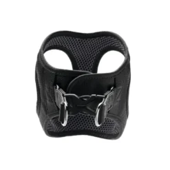 Clearance Hilo læder hundesele S sort hals 43-48 cm - blød komfort i hverdagen Hvalpeseler - Bløde Justerbare Seler Der Giver Din Hvalp Tryghed Og Støtte På Turen|Hundeseler Til Alle Behov Og Hundestørrelser
