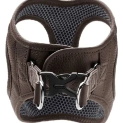 Best Hilo læder hundesele XXS-XS brun hals 30-34 cm - blød og let komfort Hvalpeseler - Bløde Justerbare Seler Der Giver Din Hvalp Tryghed Og Støtte På Turen|Hundeseler Til Alle Behov Og Hundestørrelser