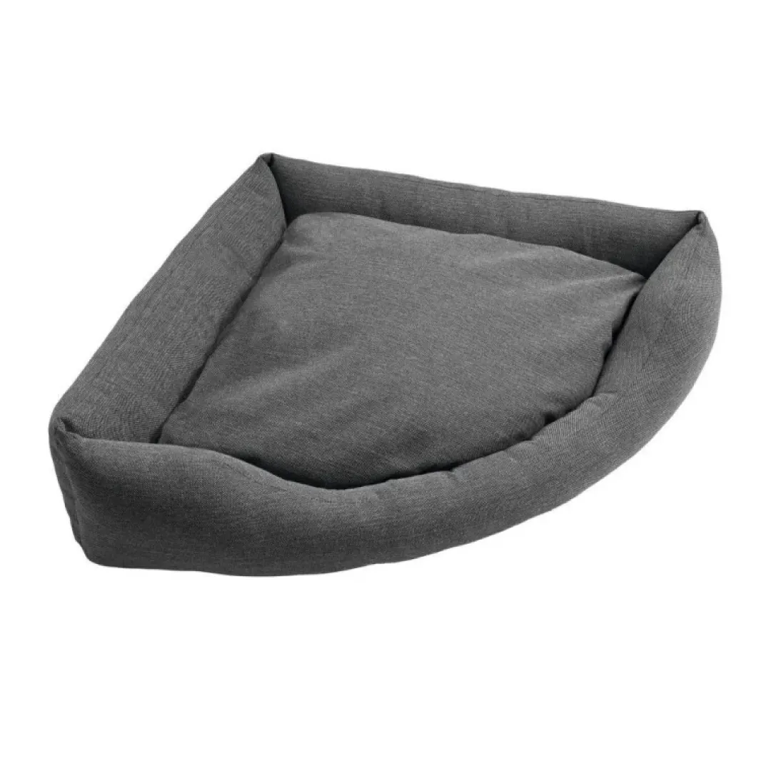 Online hjørnesofa Livingston L 95x95 cm Grå Hundesenge Og Kurve Til Hunde - Bløde Og Komfortable|Sovepladser Til Hvalpe - Hundesenge, Kølemåtter Og Trygge Hvilesteder