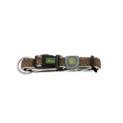 Online hunde halsbånd Hilo Brun L-XL - justerbart hundehalsbånd (40-60 cm, B 3,2 cm) Hvalpehalsbånd - Bløde Og Sikre Halsbånd Med Perfekt Pasform Til Din Hvalp|Hundehalsbånd Med Stil - Komfort Og Sikkerhed Til Din Hund