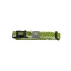hunde halsbånd Hilo Lime M-L - justerbart hundehalsbånd (33-50 cm, B 2,5 cm) Hvalpehalsbånd - Bløde Og Sikre Halsbånd Med Perfekt Pasform Til Din Hvalp|Hundehalsbånd Med Stil - Komfort Og Sikkerhed Til Din Hund