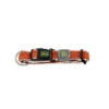 Outlet hunde halsbånd Hilo Orange XL - justerbart hundehalsbånd (45-70 cm, B 3,8 cm) Hvalpehalsbånd - Bløde Og Sikre Halsbånd Med Perfekt Pasform Til Din Hvalp|Hundehalsbånd Med Stil - Komfort Og Sikkerhed Til Din Hund