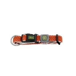 Online hunde halsbånd Hilo Orange L-XL - justerbart hundehalsbånd (40-60 cm, B 3,2 cm) Hvalpehalsbånd - Bløde Og Sikre Halsbånd Med Perfekt Pasform Til Din Hvalp|Hundehalsbånd Med Stil - Komfort Og Sikkerhed Til Din Hund