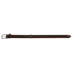 Best Hundehalsbånd læder Canada Elg Str.40 Sort/Cognac - 29-35 cm Hvalpehalsbånd - Bløde Og Sikre Halsbånd Med Perfekt Pasform Til Din Hvalp|Hundehalsbånd Med Stil - Komfort Og Sikkerhed Til Din Hund