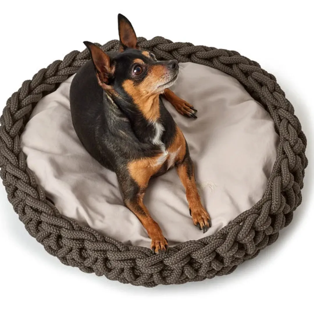 Sale hundekurv Linz antracitgrå Ø 50 cm Hundesenge Og Kurve Til Hunde - Bløde Og Komfortable|Sovepladser Til Hvalpe - Hundesenge, Kølemåtter Og Trygge Hvilesteder