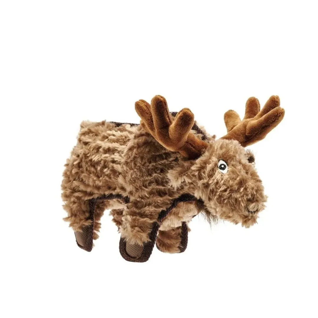 Best Hundelegetøj Kamerun Elg - bamse til mellemstore og store hunde Hundelegetøj Til Alle Hunde Leg Og Aktivering Året Rundt|Legetøj Til Hvalpe - Sjov Leg, Aktivering Og Tryghed Fra Første Dag