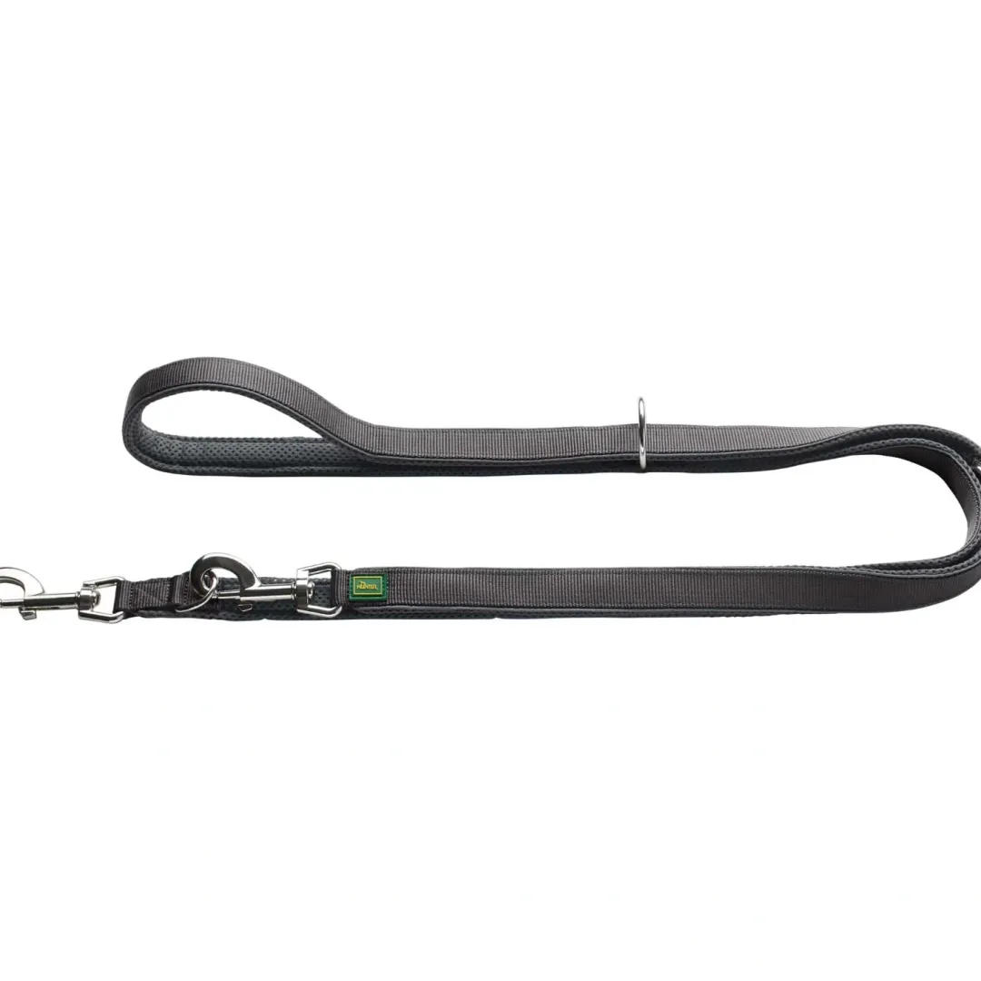 New HundeLine Divo 25/200 Grå/Grå Hundesnor I Mange Varianter Og Materialer|Hundesnor Til Hvalpe