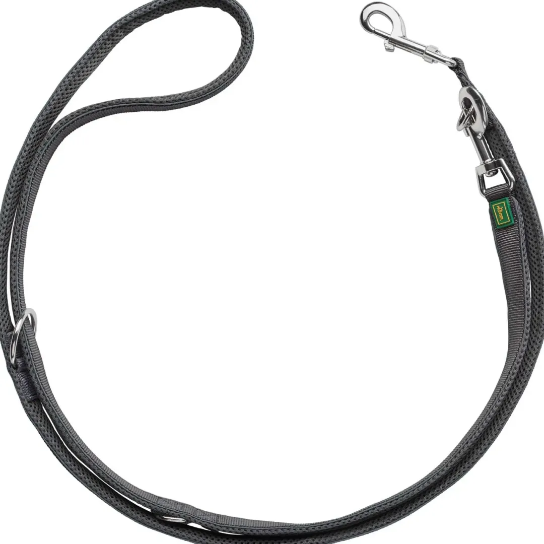 Clearance HundeLine Divo 25/200 Grå/Grå Hundesnor I Mange Varianter Og Materialer|Hundesnor Til Hvalpe