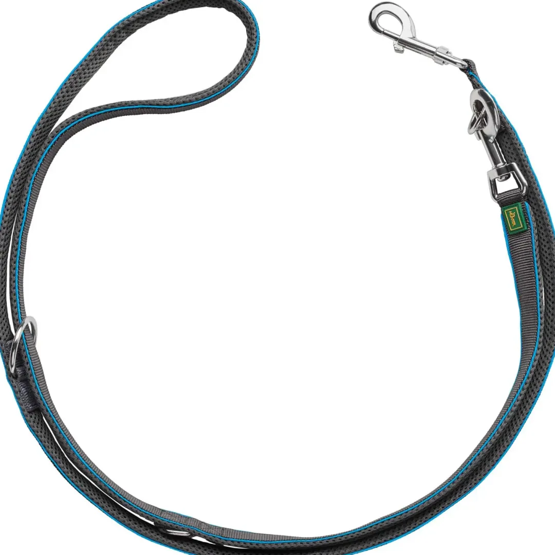 HundeLine Divo 15/200 Lyseblå/Grå Hundesnor I Mange Varianter Og Materialer|Hundesnor Til Hvalpe