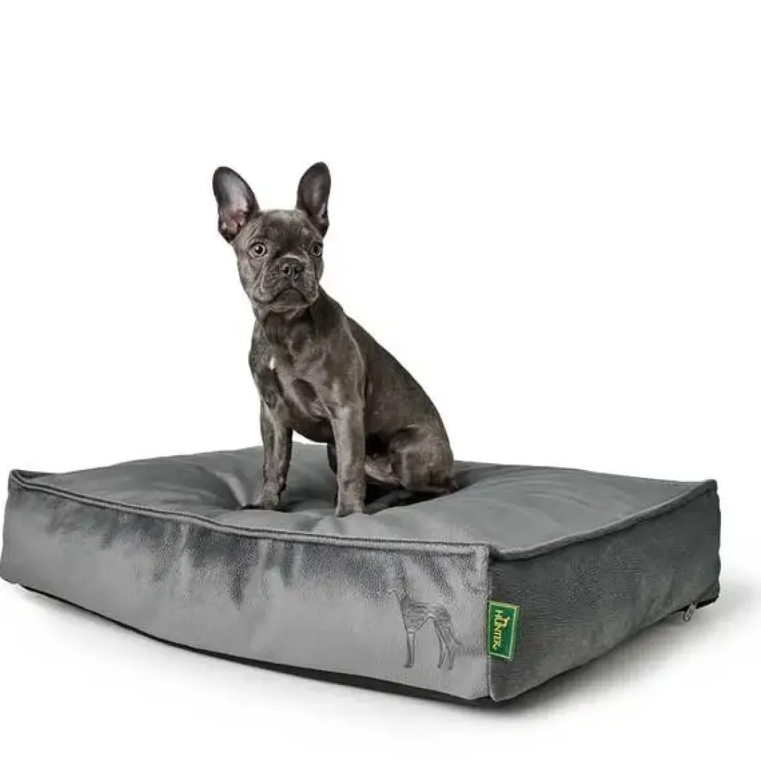 New hundepude Merida Large 100 x 70 cm Grå Hundesenge Og Kurve Til Hunde - Bløde Og Komfortable|Sovepladser Til Hvalpe - Hundesenge, Kølemåtter Og Trygge Hvilesteder