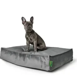 Discount hundepude Merida Medium 75 x 50 cm Grå Hundesenge Og Kurve Til Hunde - Bløde Og Komfortable|Sovepladser Til Hvalpe - Hundesenge, Kølemåtter Og Trygge Hvilesteder