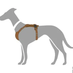 Hot Hundesele Aalborg cognac XL (M-L/1) - Bryst/hals 58-80 cm Hvalpeseler - Bløde Justerbare Seler Der Giver Din Hvalp Tryghed Og Støtte På Turen|Hundeseler Til Alle Behov Og Hundestørrelser