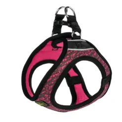 New Hundesele Hilo Soft Comfort i pink M Hvalpeseler - Bløde Justerbare Seler Der Giver Din Hvalp Tryghed Og Støtte På Turen|Hundeseler Til Alle Behov Og Hundestørrelser