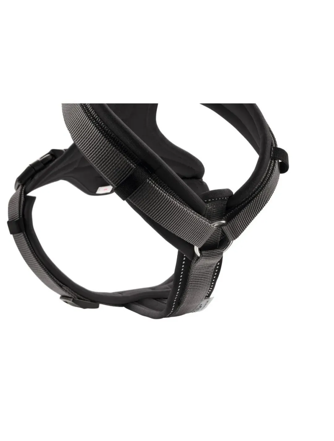 Clearance hundesele Maldon Sort og Grå XS længde 31-49 cm 1,5 cm - let og præcis pasform Hundeseler Til Alle Behov Og Hundestørrelser