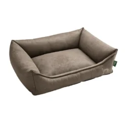 Outlet hundeseng Bologna Small 50 x 35 cm i stone Hundesenge Og Kurve Til Hunde - Bløde Og Komfortable|Sovepladser Til Hvalpe - Hundesenge, Kølemåtter Og Trygge Hvilesteder
