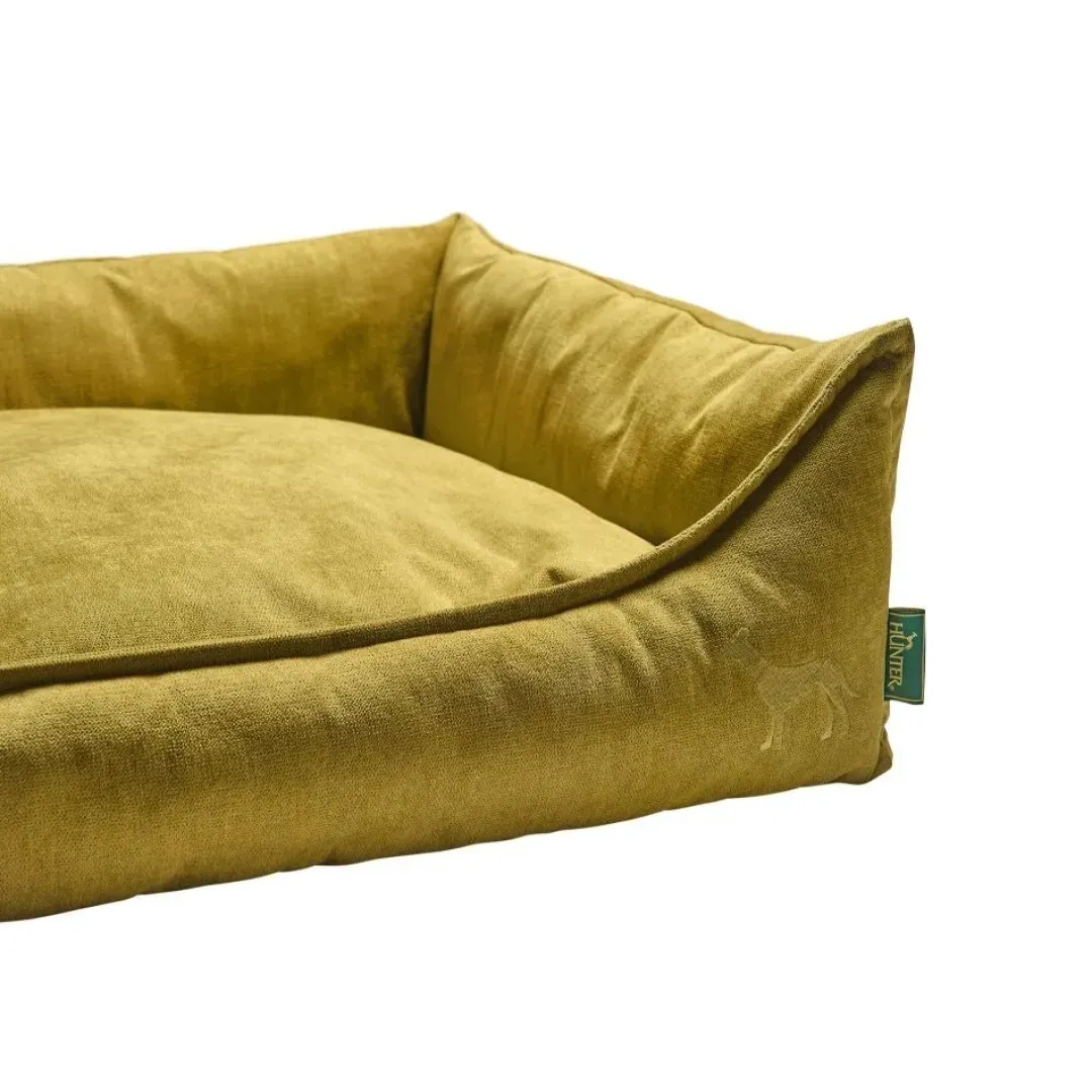 Online hundeseng Eiby Stor 100x70 cm Gul Hundesenge Og Kurve Til Hunde - Bløde Og Komfortable|Sovepladser Til Hvalpe - Hundesenge, Kølemåtter Og Trygge Hvilesteder