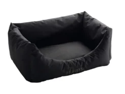Best hundeseng Gent antibakteriel Medium 80x60 cm Sort Hundesenge Og Kurve Til Hunde - Bløde Og Komfortable|Sovepladser Til Hvalpe - Hundesenge, Kølemåtter Og Trygge Hvilesteder