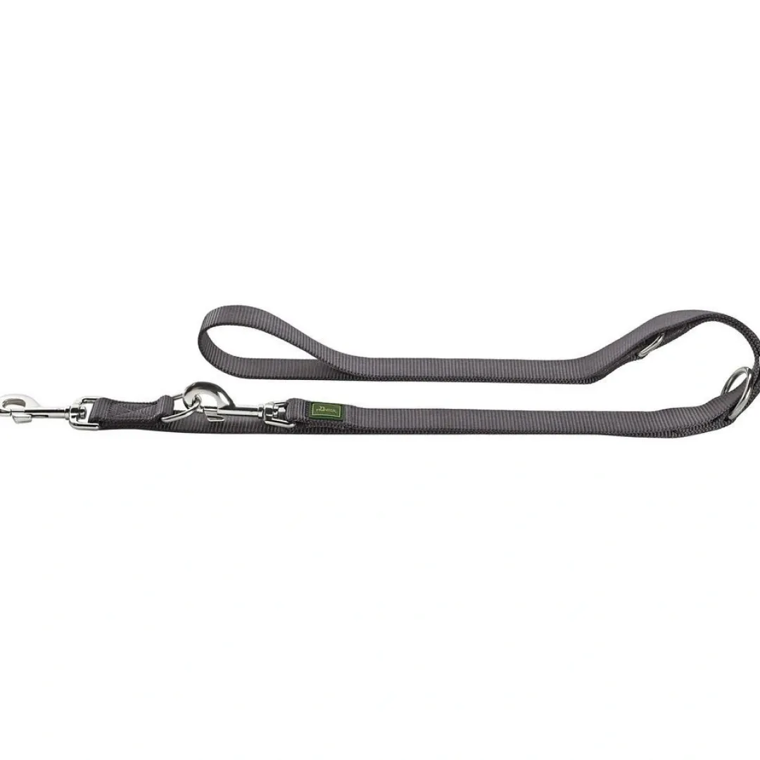 Hot Hundesnor Nylon Grå 10/200 cm Hundesnor I Mange Varianter Og Materialer|Hundesnor Til Hvalpe