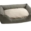 Outlet hundesofa Vancouver Large 100 x 70 cm Grå Hundesenge Og Kurve Til Hunde - Bløde Og Komfortable|Sovepladser Til Hvalpe - Hundesenge, Kølemåtter Og Trygge Hvilesteder