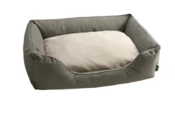 Outlet hundesofa Vancouver Large 100 x 70 cm Grå Hundesenge Og Kurve Til Hunde - Bløde Og Komfortable|Sovepladser Til Hvalpe - Hundesenge, Kølemåtter Og Trygge Hvilesteder