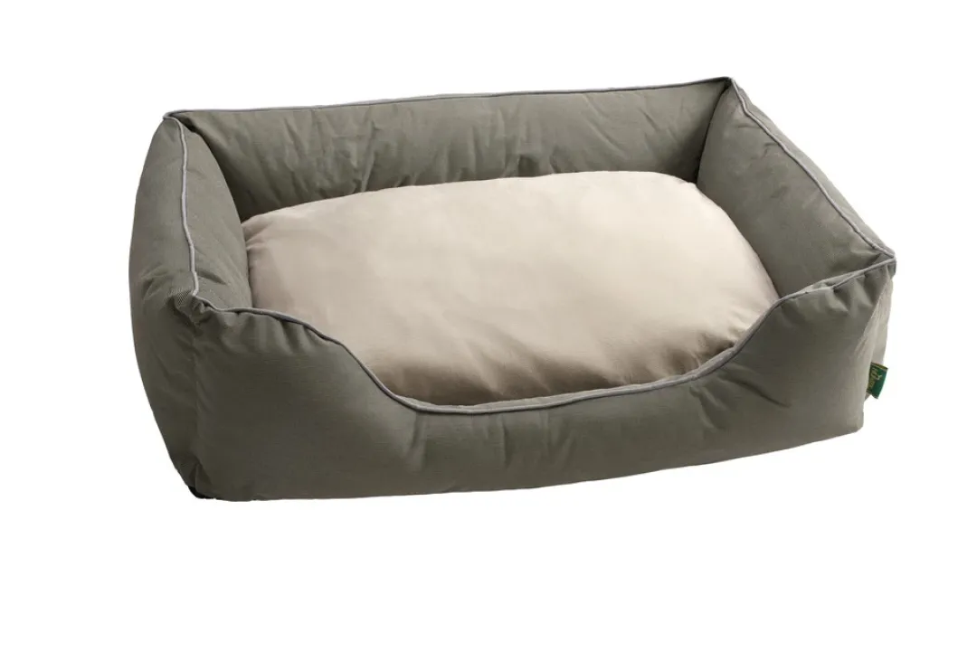 Outlet hundesofa Vancouver Large 100 x 70 cm Grå Hundesenge Og Kurve Til Hunde - Bløde Og Komfortable|Sovepladser Til Hvalpe - Hundesenge, Kølemåtter Og Trygge Hvilesteder
