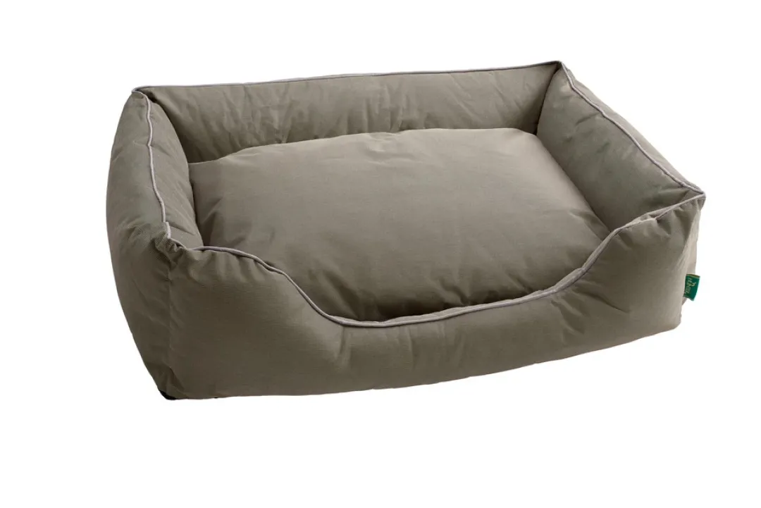 Outlet hundesofa Vancouver Large 100 x 70 cm Grå Hundesenge Og Kurve Til Hunde - Bløde Og Komfortable|Sovepladser Til Hvalpe - Hundesenge, Kølemåtter Og Trygge Hvilesteder