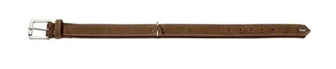 Outlet Hunting halsbånd str.65 Brun - justerbart hundehalsbånd (50 - 56 cm., B 3,5 cm.) Hvalpehalsbånd - Bløde Og Sikre Halsbånd Med Perfekt Pasform Til Din Hvalp|Hundehalsbånd Med Stil - Komfort Og Sikkerhed Til Din Hund